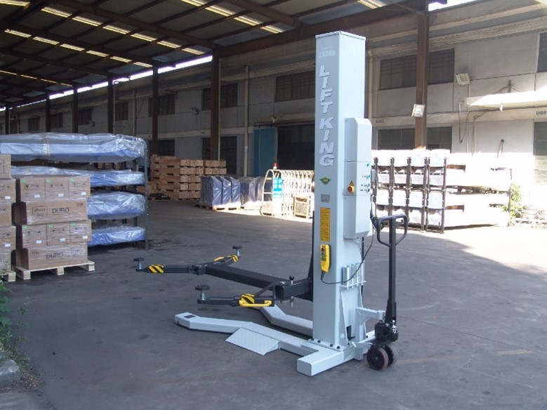 Single Post Portable Storage Hoists